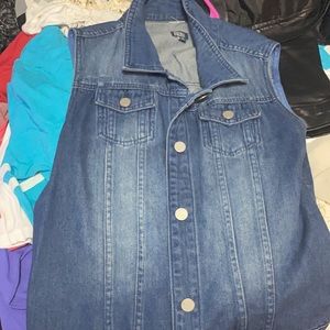 Jean vest